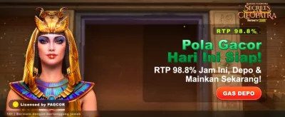Rahasia Cleopatra Menang Besar banner